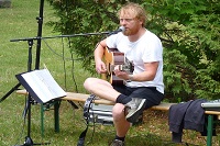 Picknick unter der Eiche