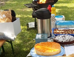 Picknick unter der Eiche