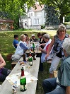 Picknick unter der Eiche